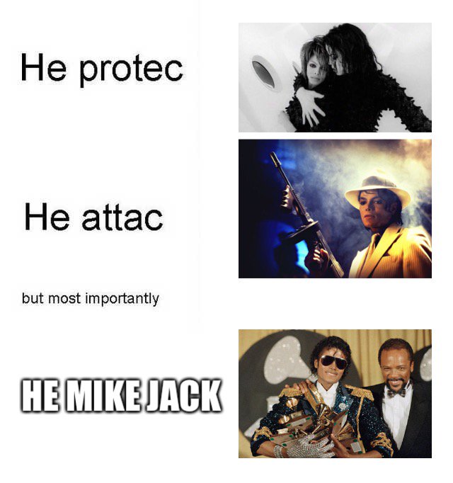 he attac he protec