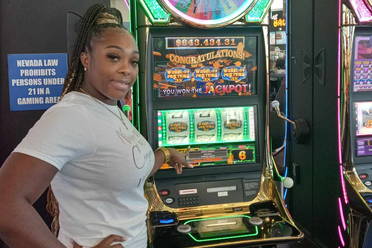 recent las vegas jackpot winners 2023