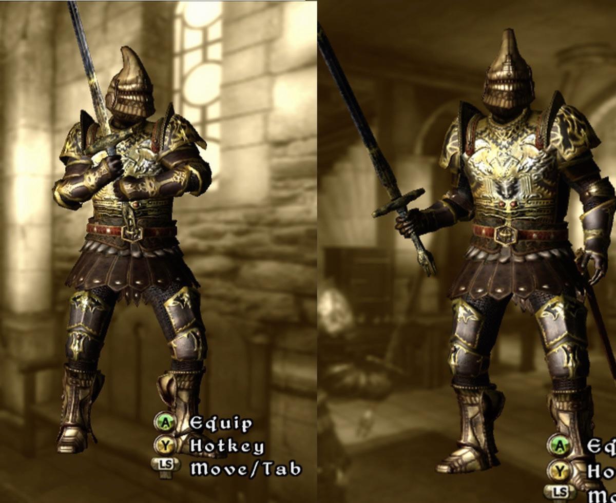 oblivion light vs heavy armor