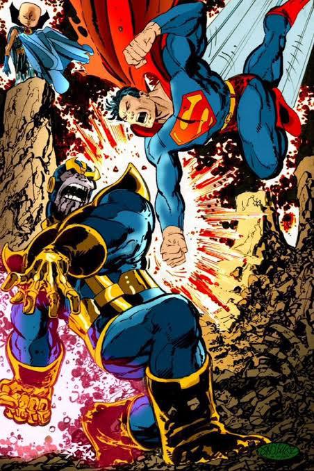 superman vs thanos