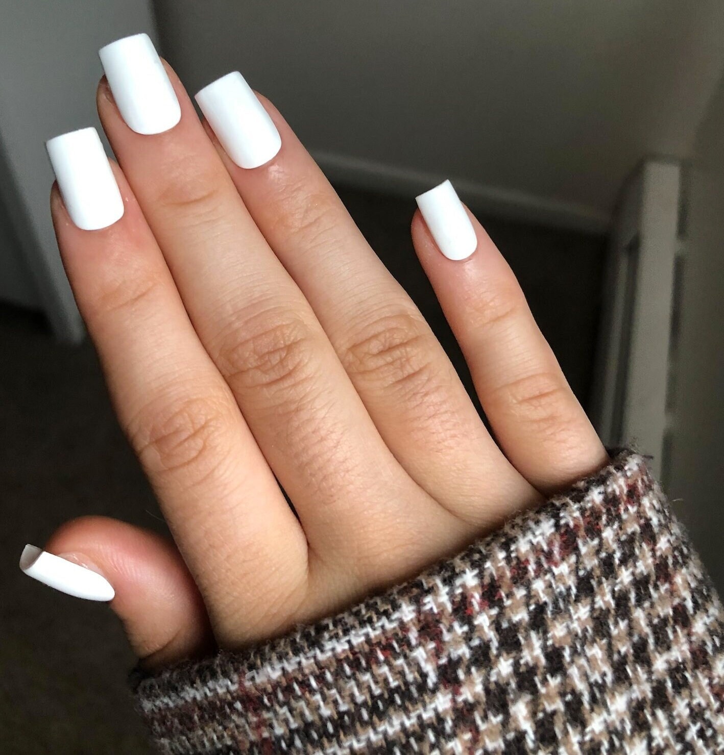 white false nails