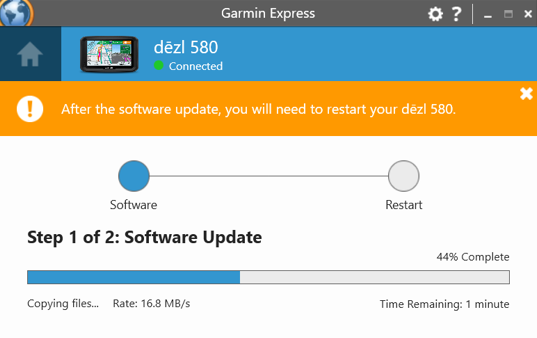 garmin software update