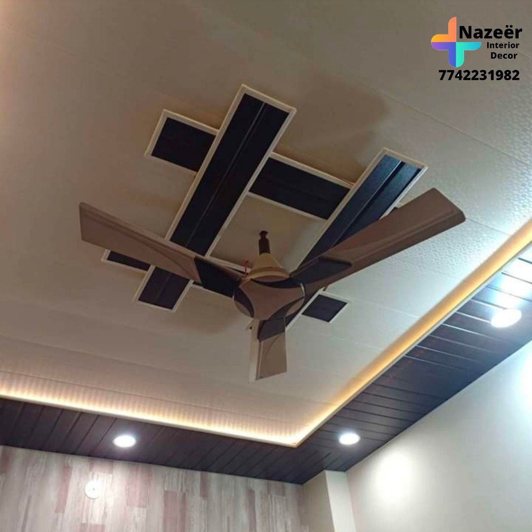 pvc ceiling fan design