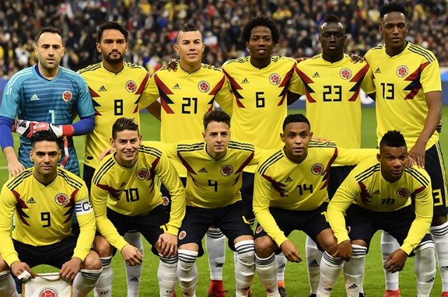 jugadores de la selección de colombia