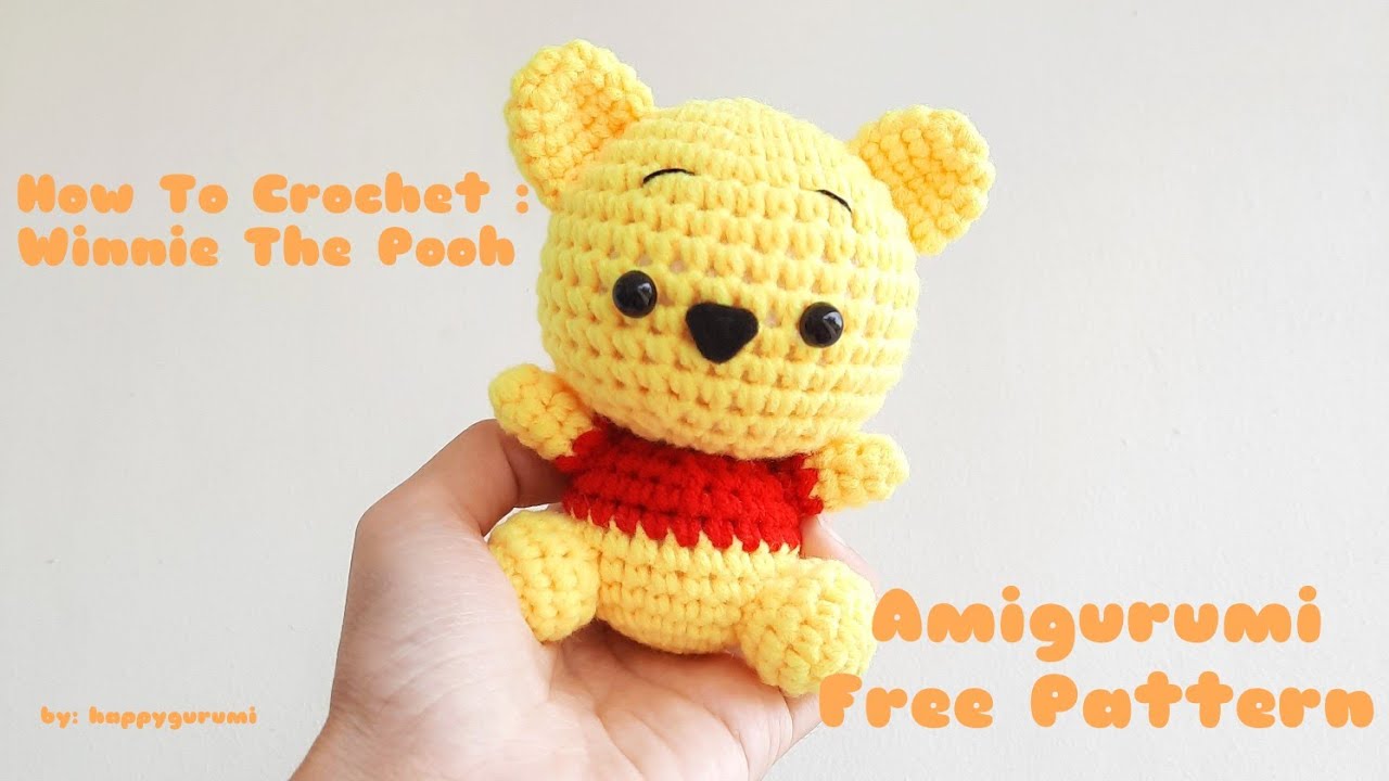 crochet winnie the pooh