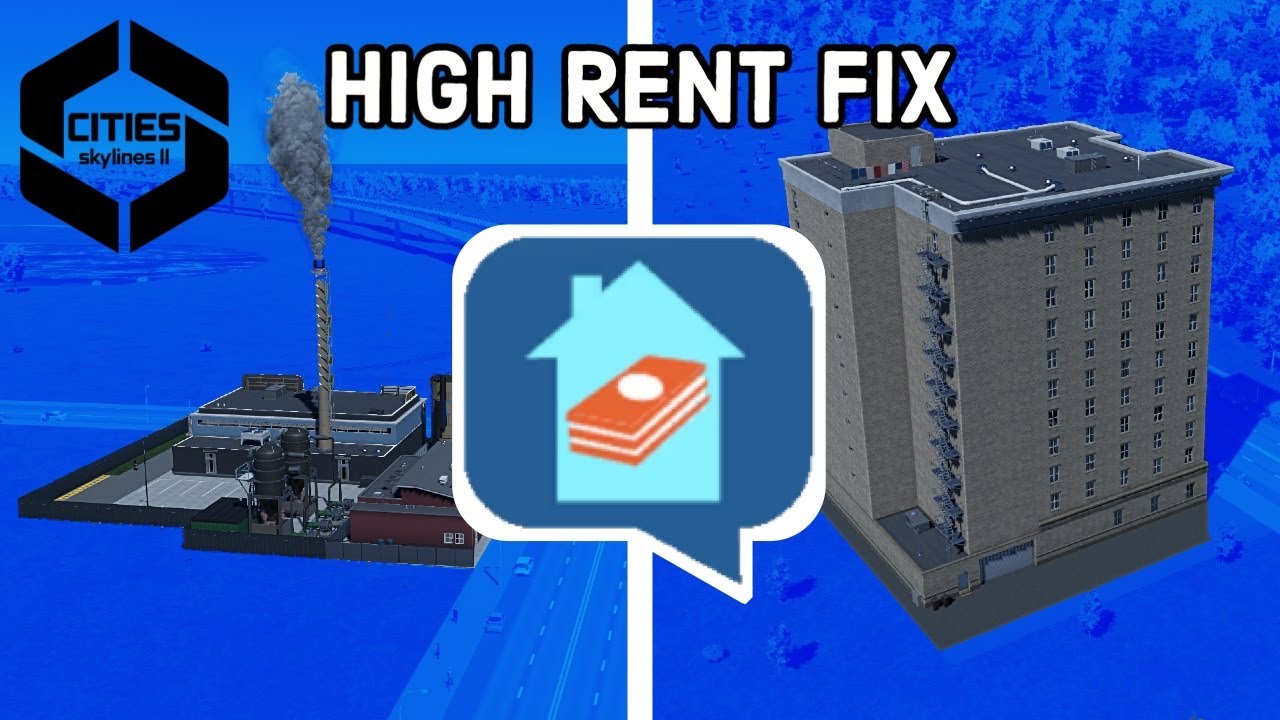 cities skylines 2 high rent