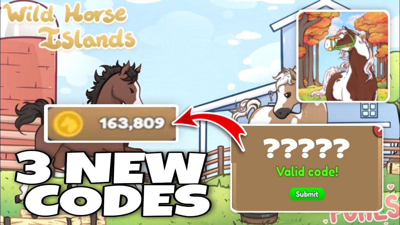 wild horse islands roblox codes