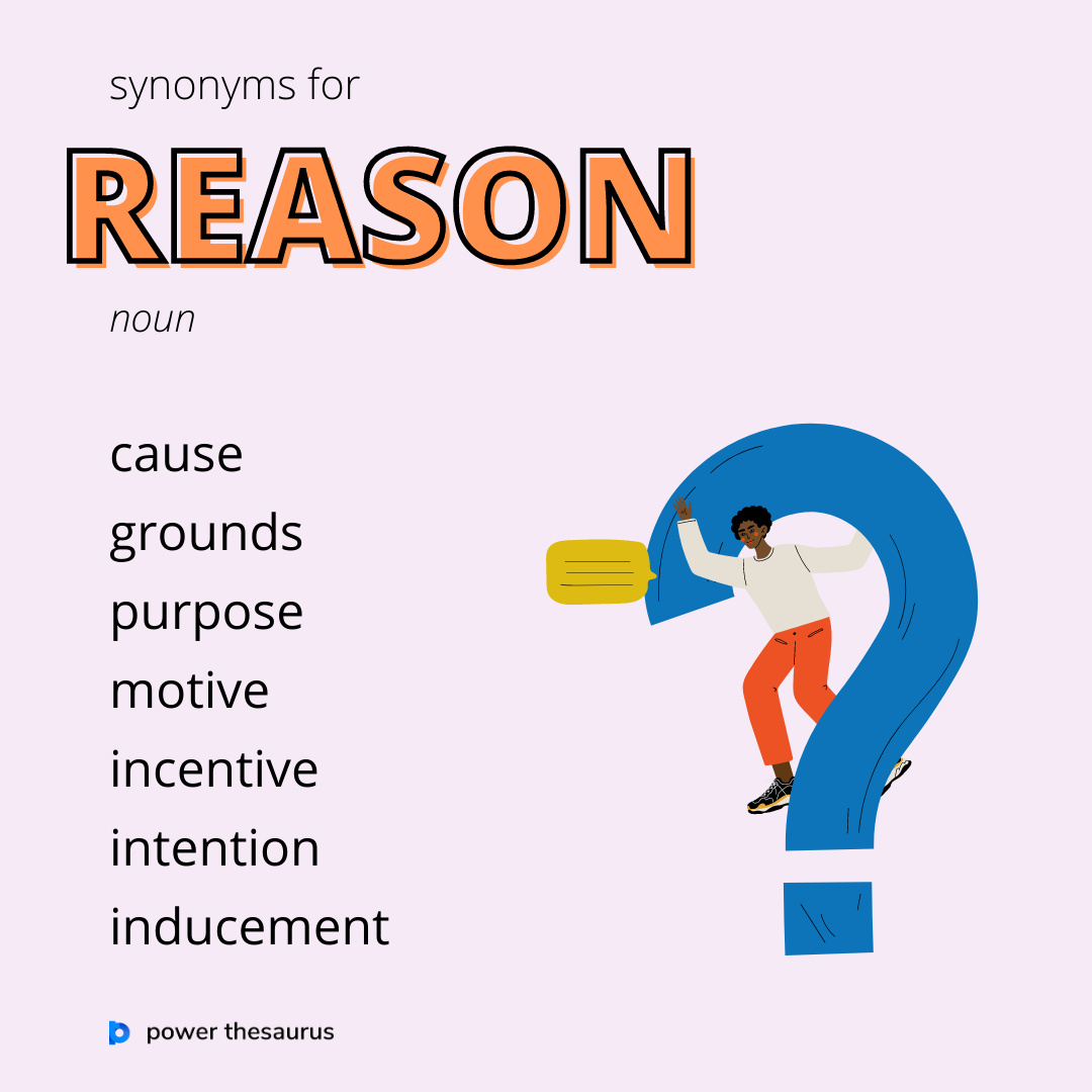 that is why synonym