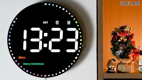 best digital wall clock