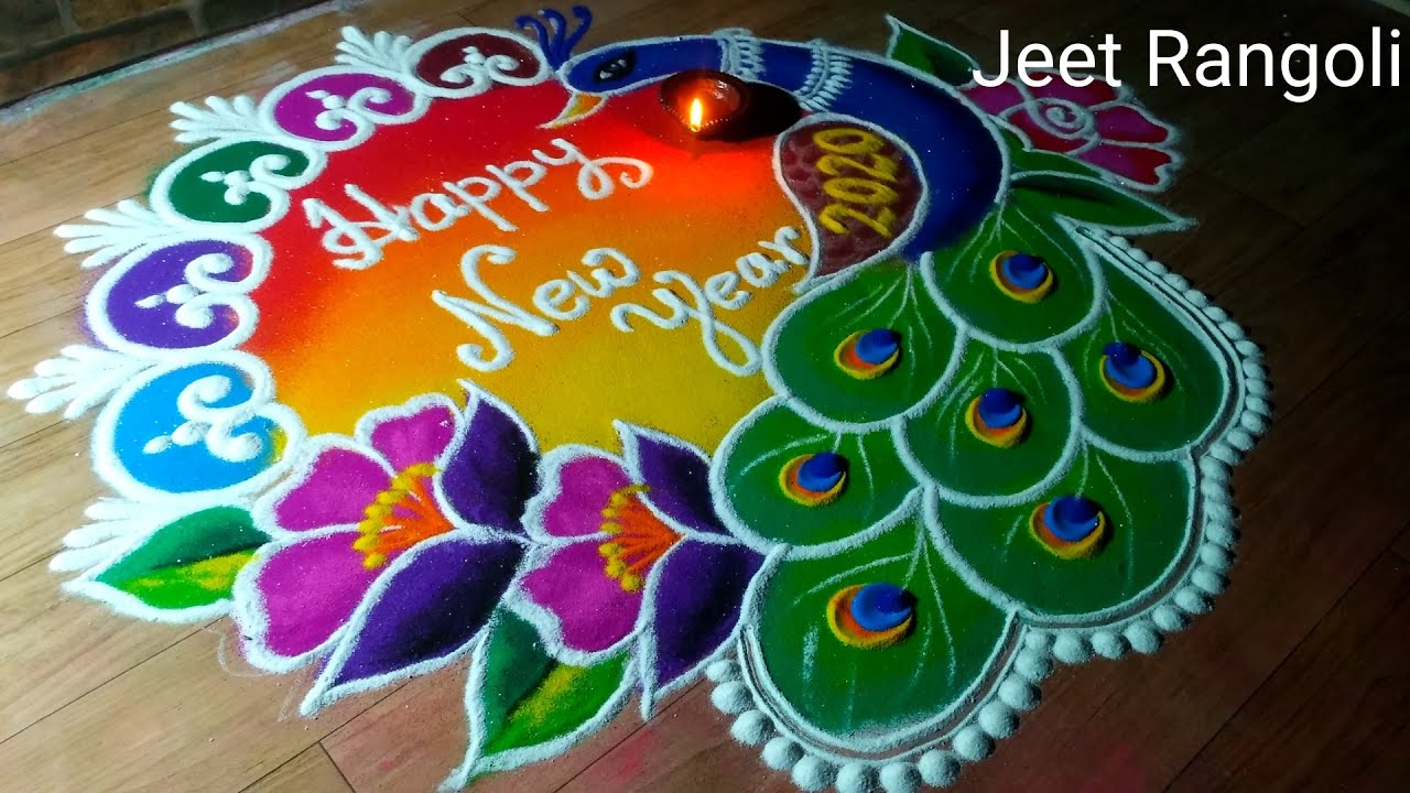 latest rangoli designs 2020