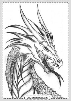 dibujos de dragones