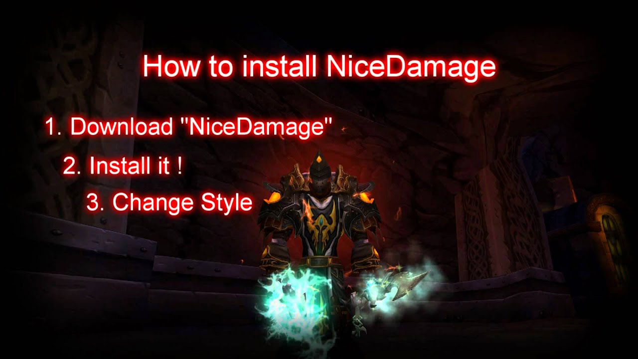 nice damage addon classic