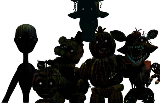 fnaf phantom animatronics