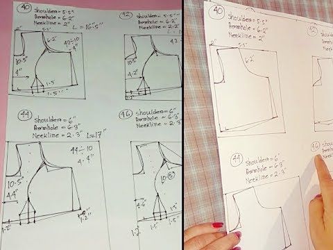 princess cut blouse cutting