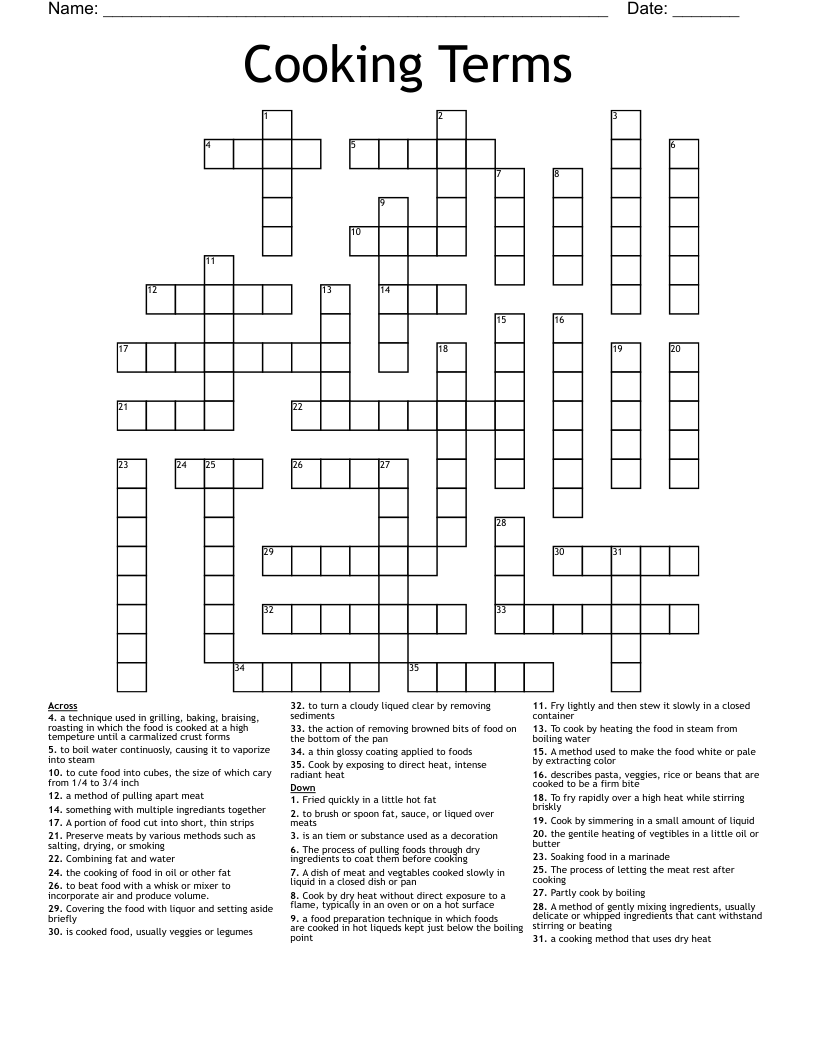 lightly fry crossword