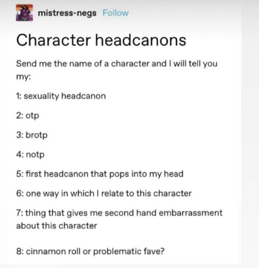 headcanons