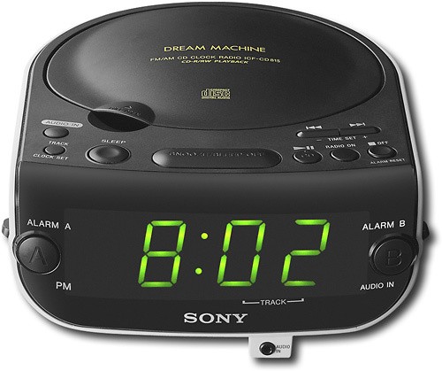 cd player alarm clock