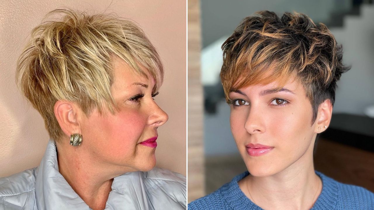 messy pixie hairstyles