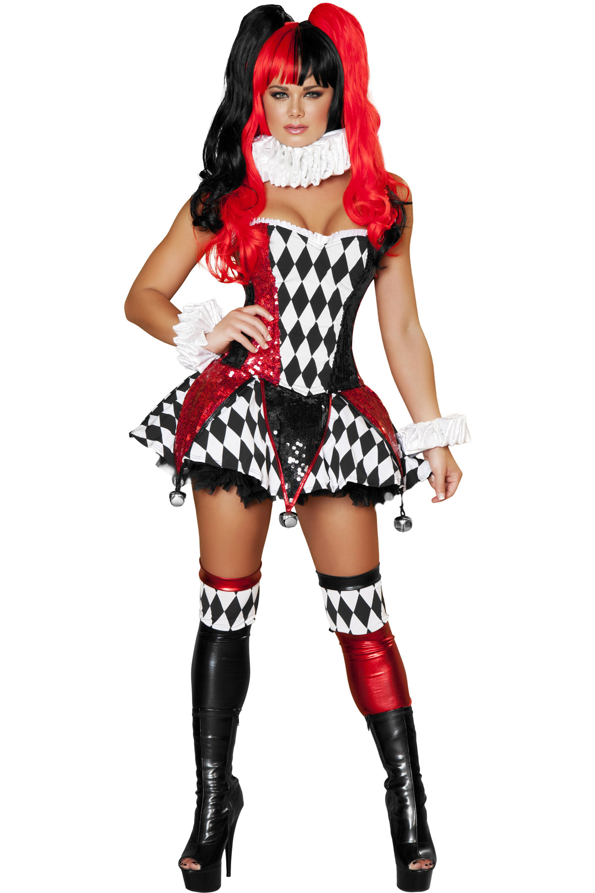 sexy clown costume for women