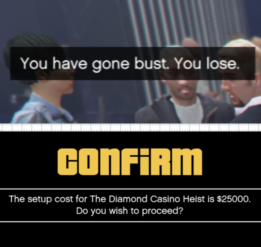 diamond casino heist setup cost