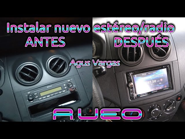 estereo para aveo 2016