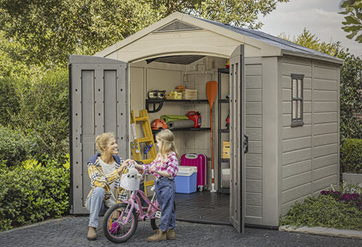 8x8 keter shed