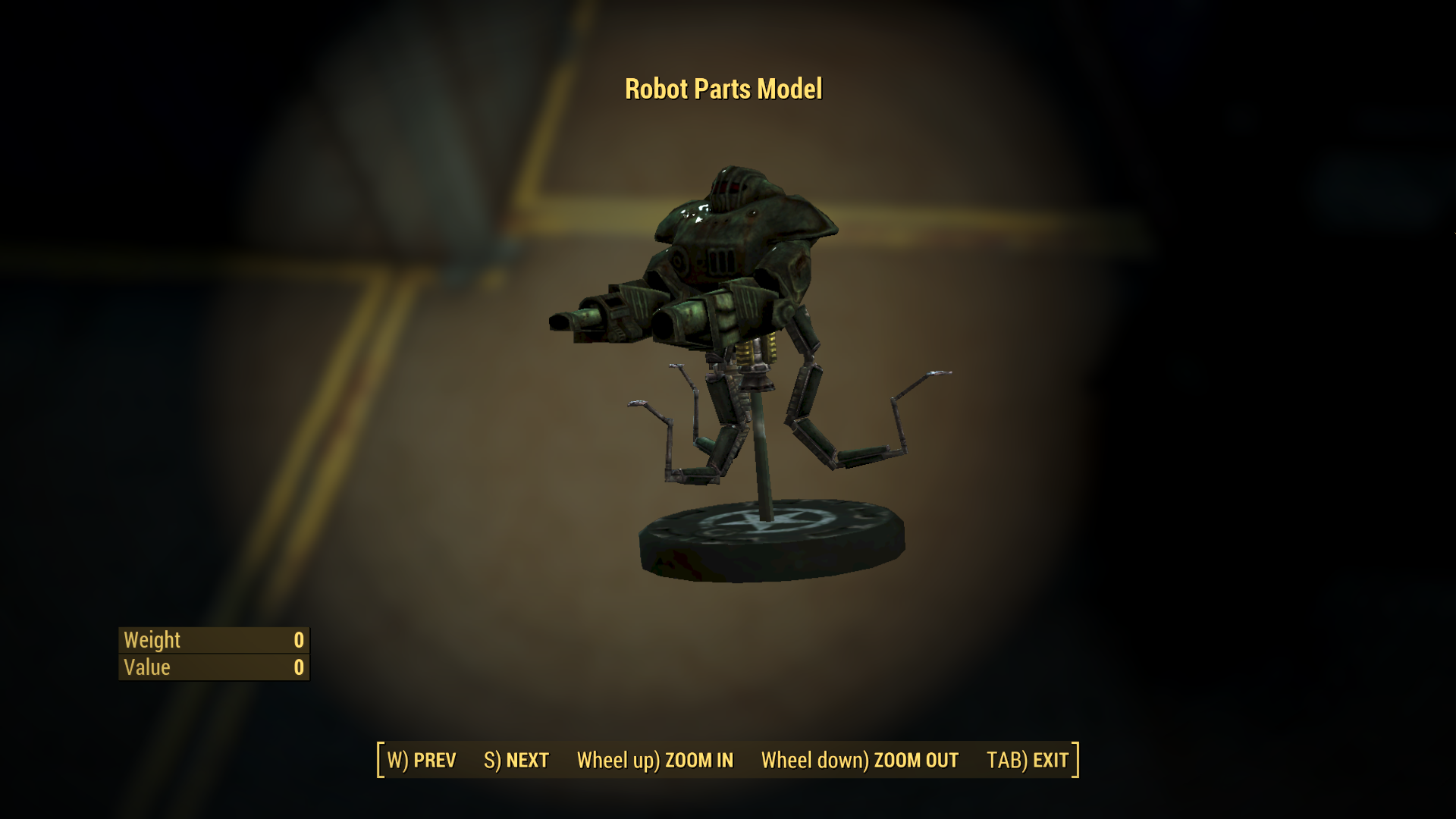 robot parts model fallout 4