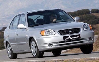2005 hyundai accent gls sedan