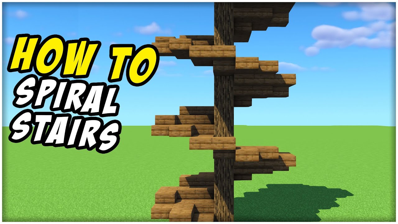 how to make stairs in minecraft