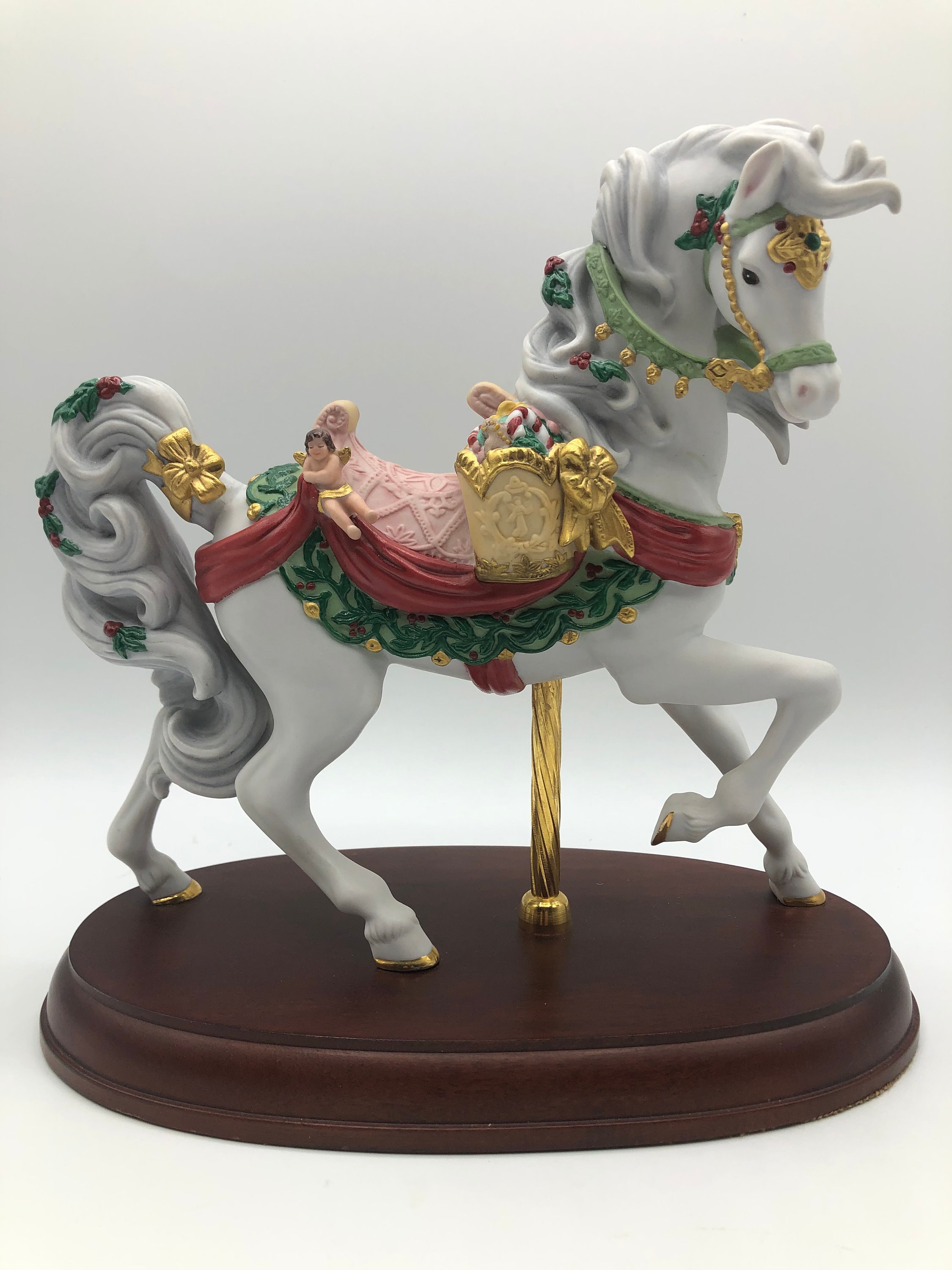 lenox christmas merry go round