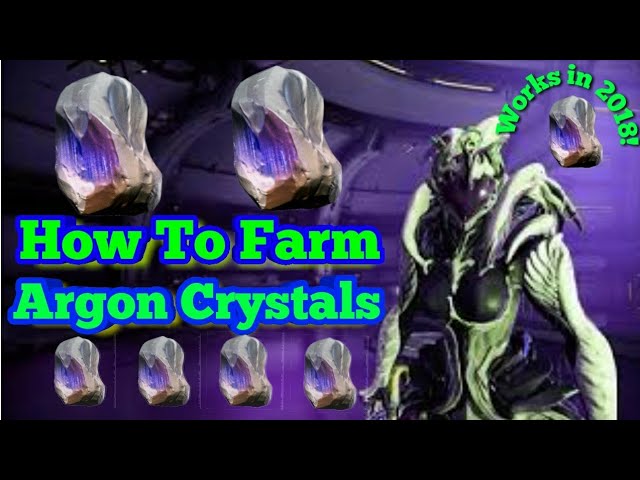 warframe argon crystal farm