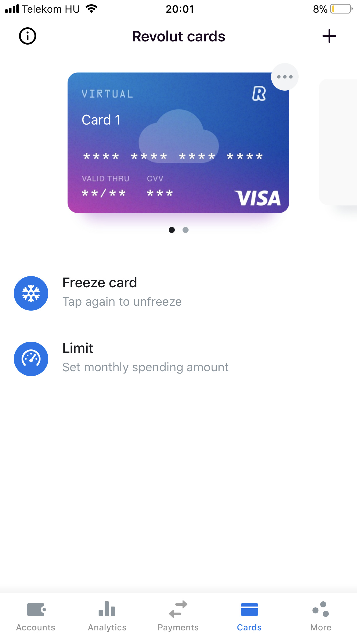 how to use revolut virtual card