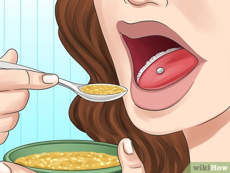 swallowing tongue piercing