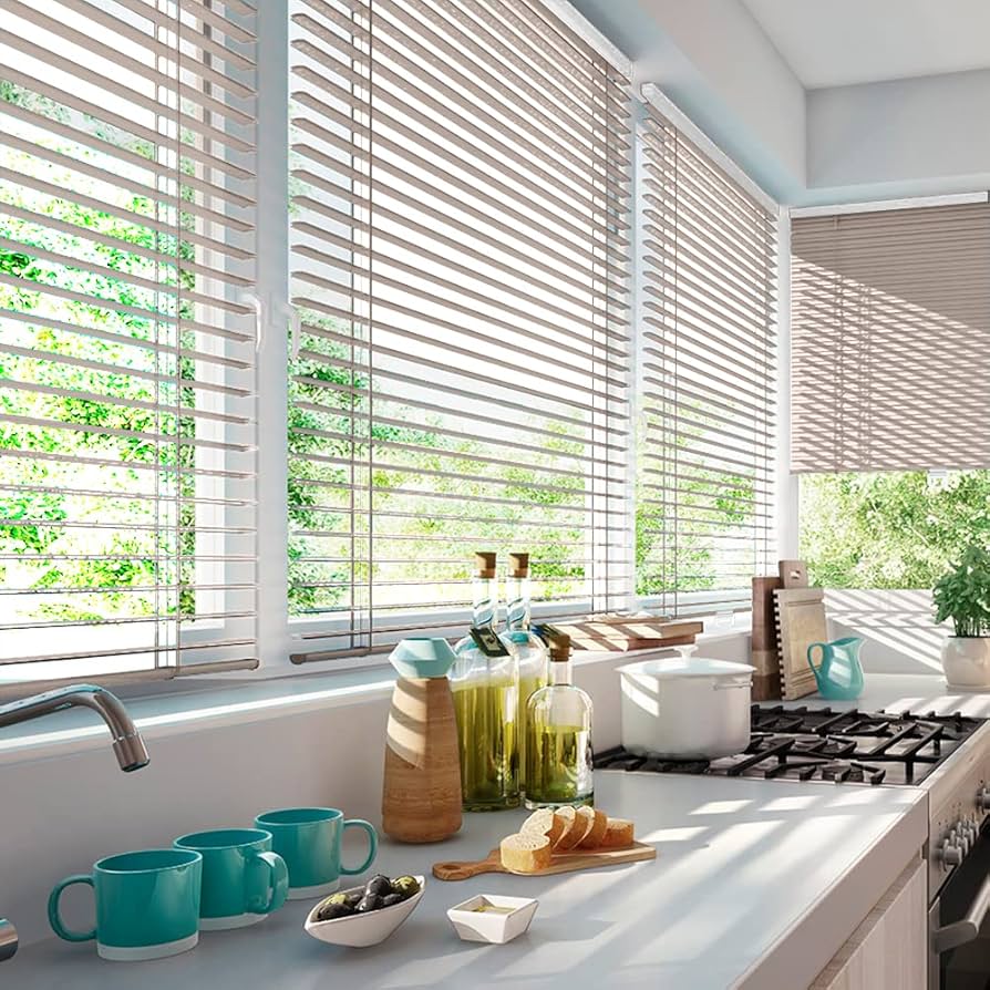 cordless aluminum mini blinds