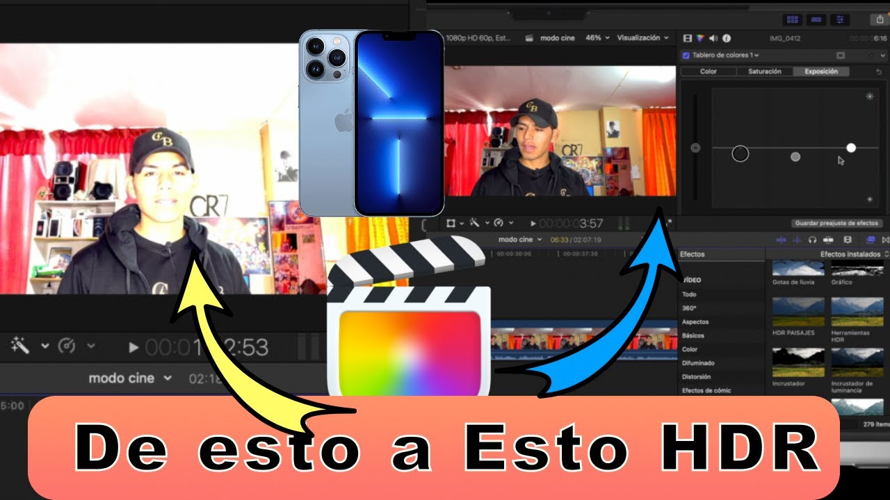 how to edit hdr in final cut pro