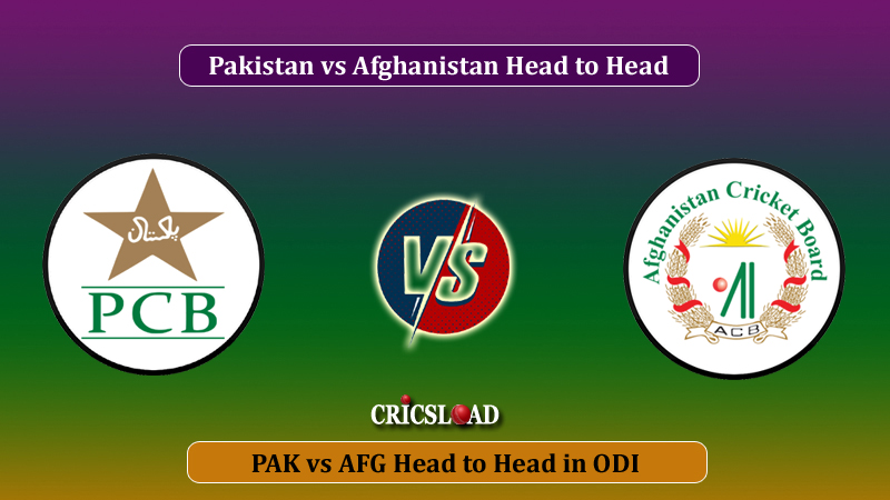 pakistan vs afghanistan head to head in odi