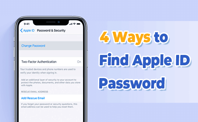 how do you check your apple id password