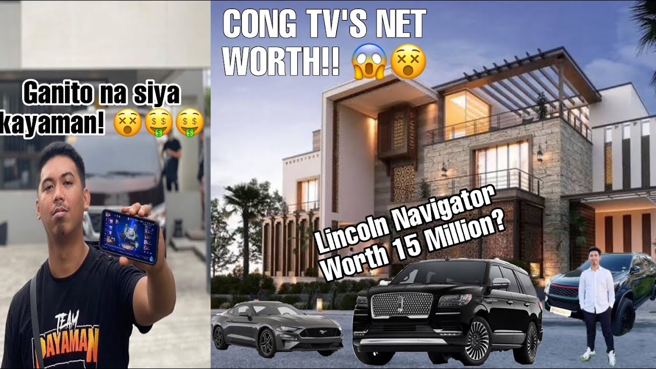 net worth of cong tv