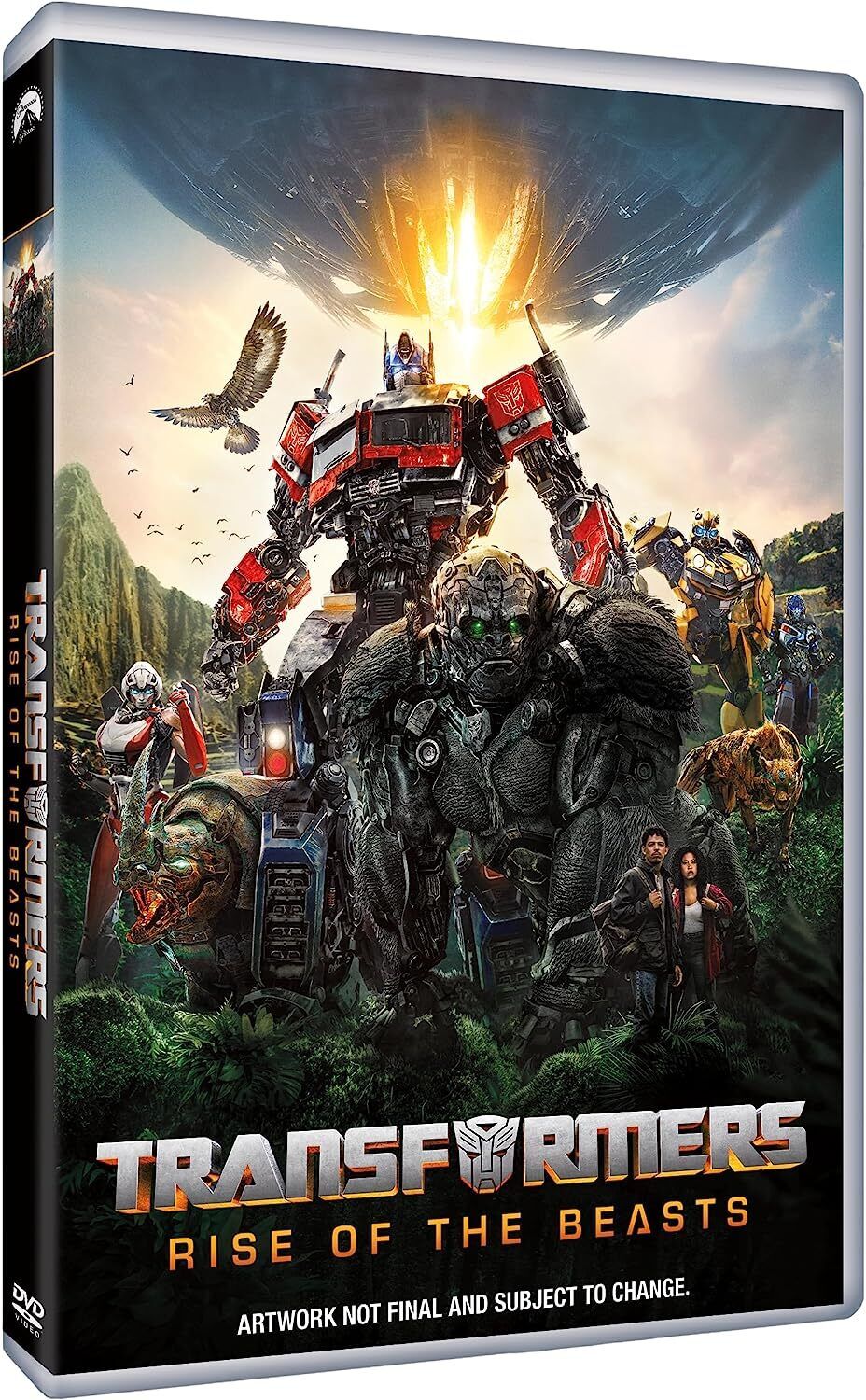 transformers rise of the beast on dvd