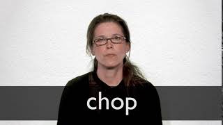 chop pronunciation