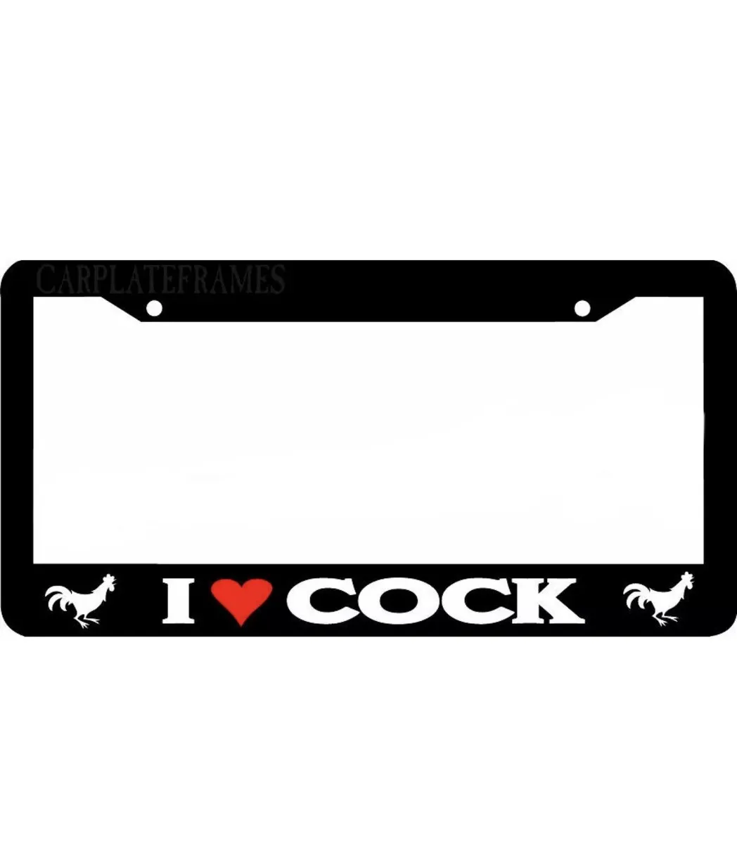 funniest license plate frames