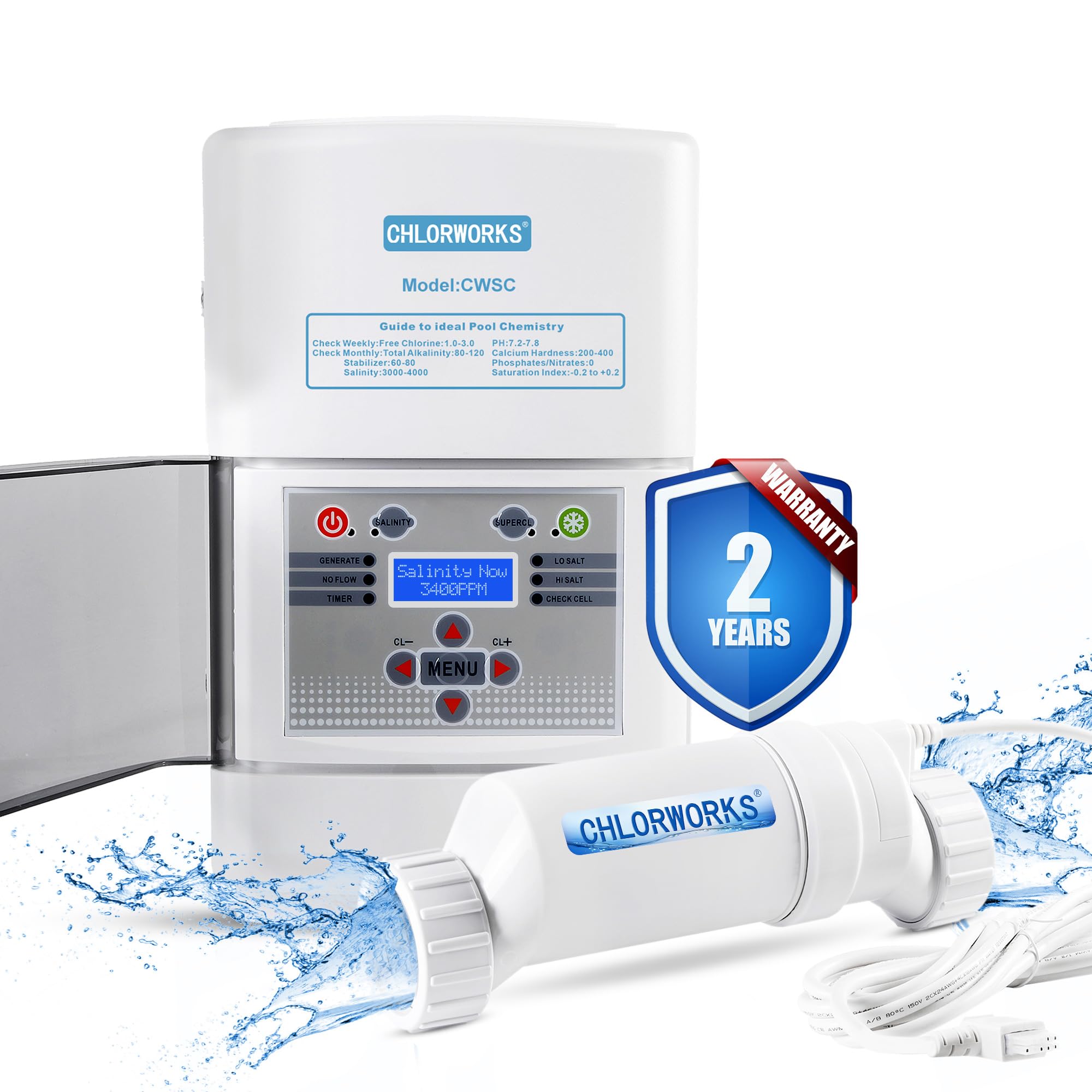 best salt water chlorinator for inground pool