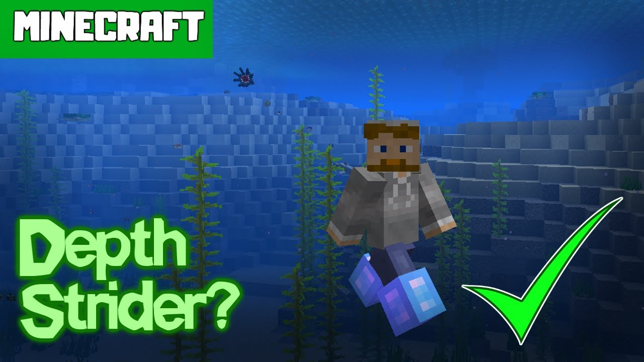 depth strider in minecraft