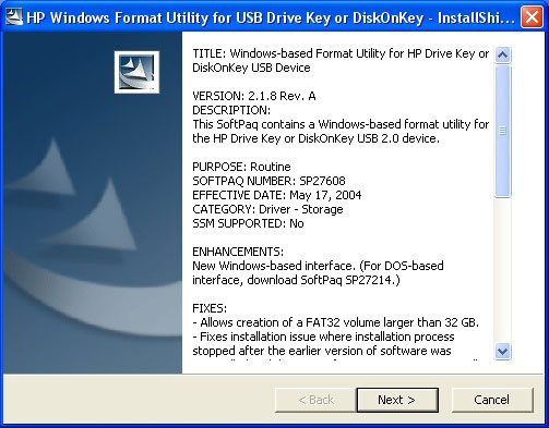 hp usb disk storage format tool nasıl kullanılır