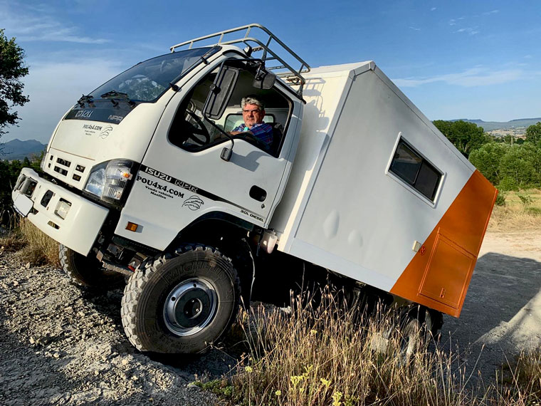 camión camper 4x4 segunda mano