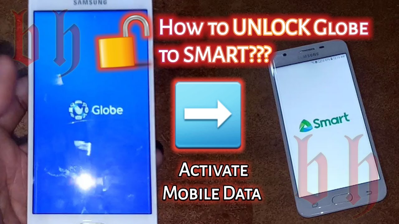 globe network unlock pin