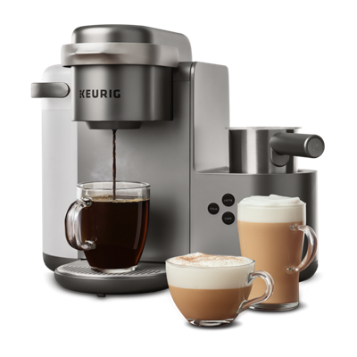 keurig coffee maker with frother