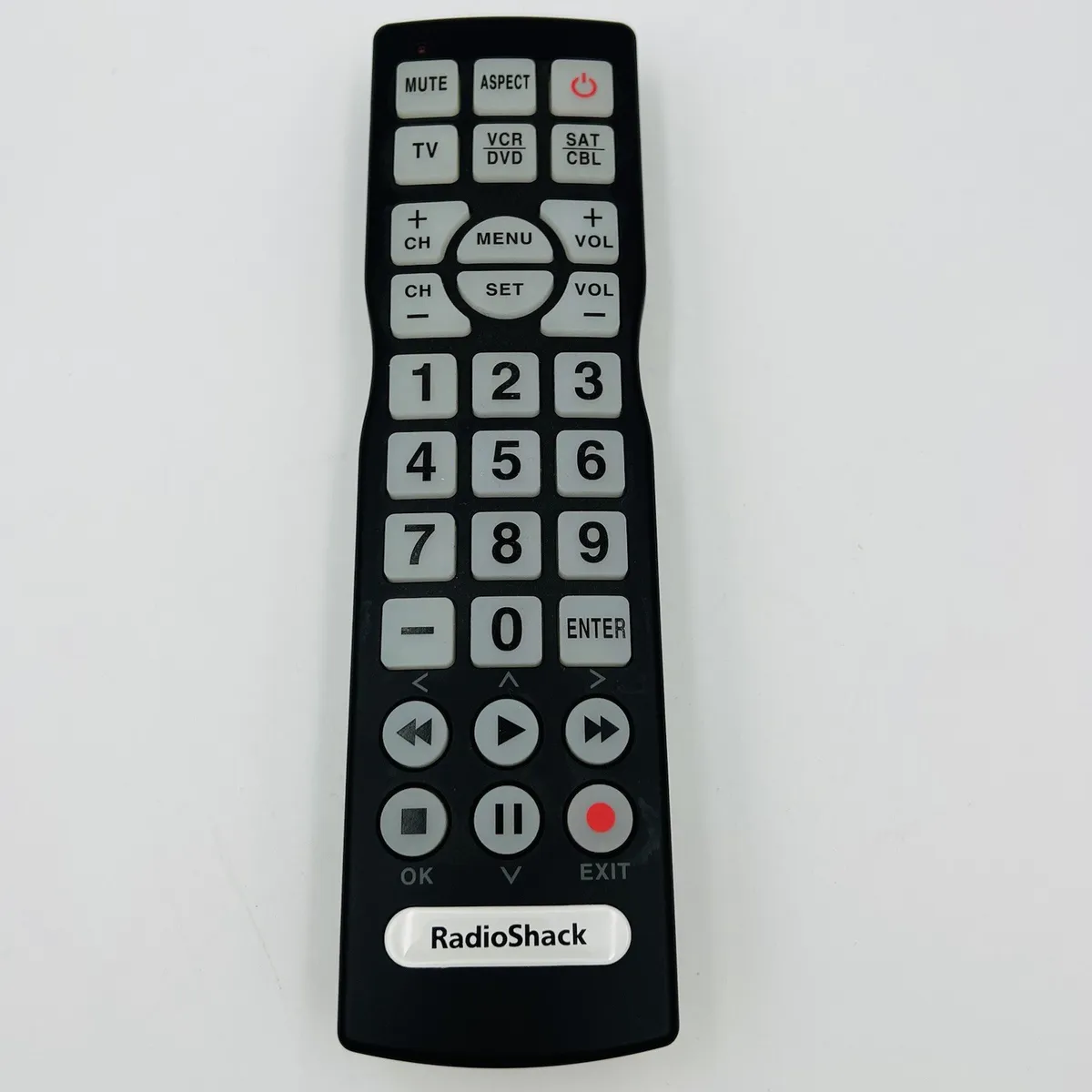 universal remote radio shack