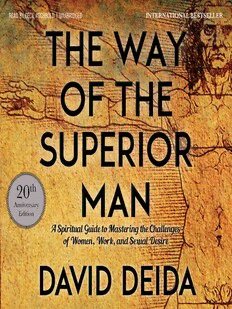 pdf the way of the superior man