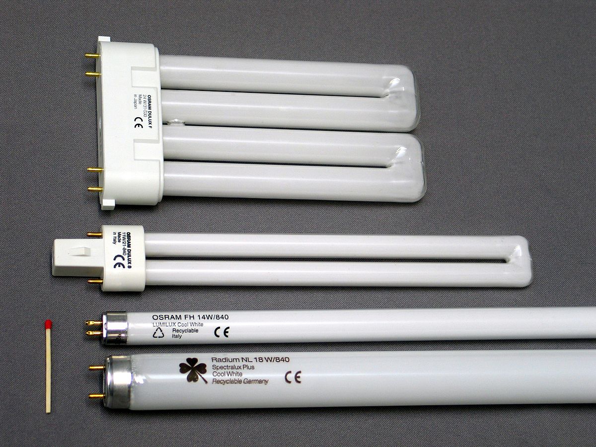 fluorescent tube specifications